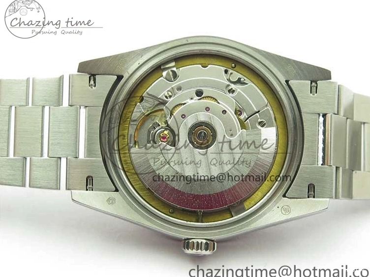 MiroTime 0521 Day-Date 36mm 128239 SS Crystal BP Best Edition Blue Crystal Marker Dial on SS President Bracelet A OdorResistant 2677